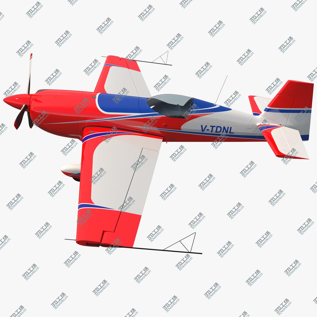 images/goods_img/202104094/3D Aerobatic Monoplane Extra EA-300 Aircraft model/1.jpg
